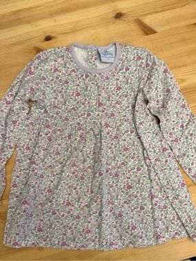 Eyelet & Ivy cotton knit dress lavender size 4 EUC